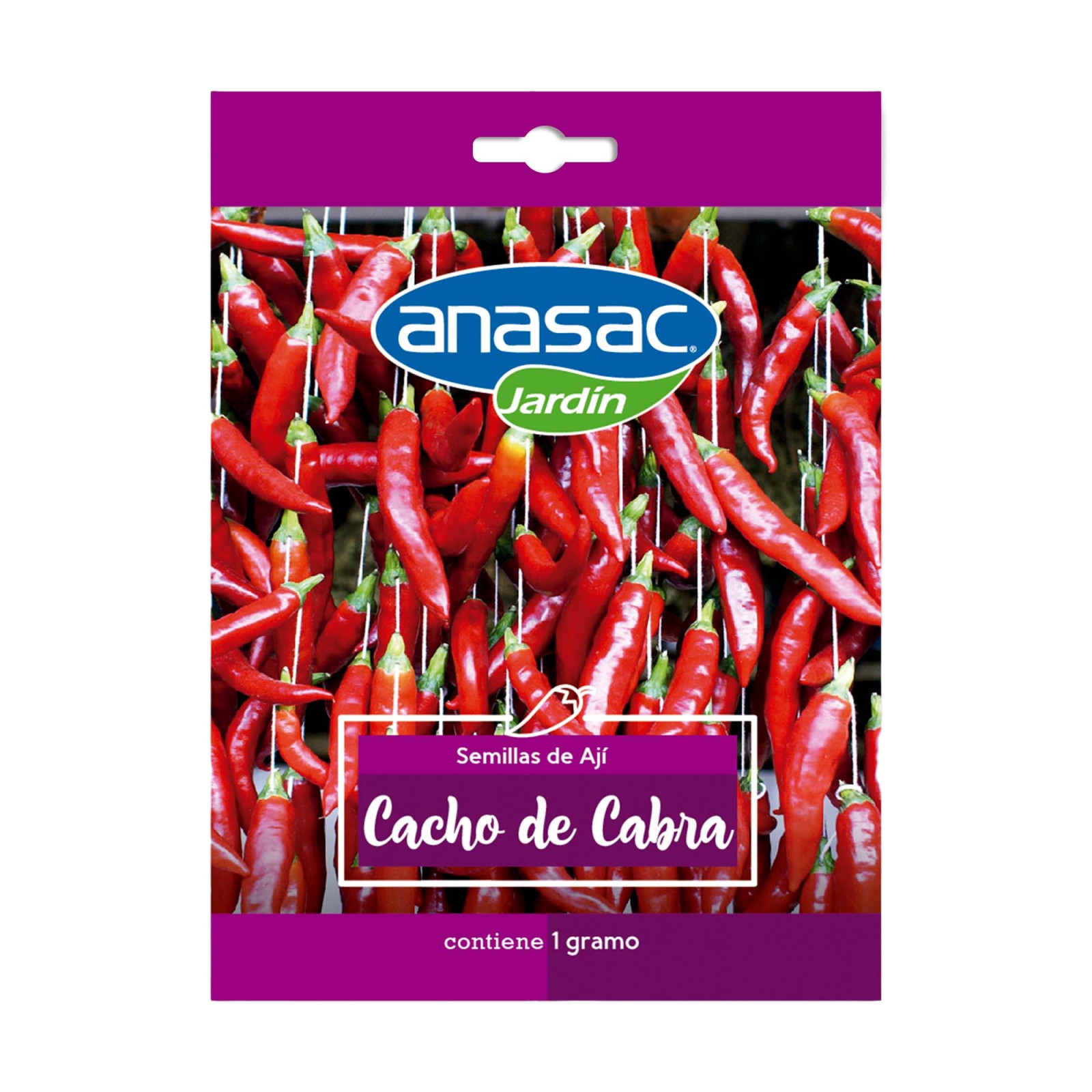 SEMILLA AJI CACHO CABRA 1 GR ANASAC