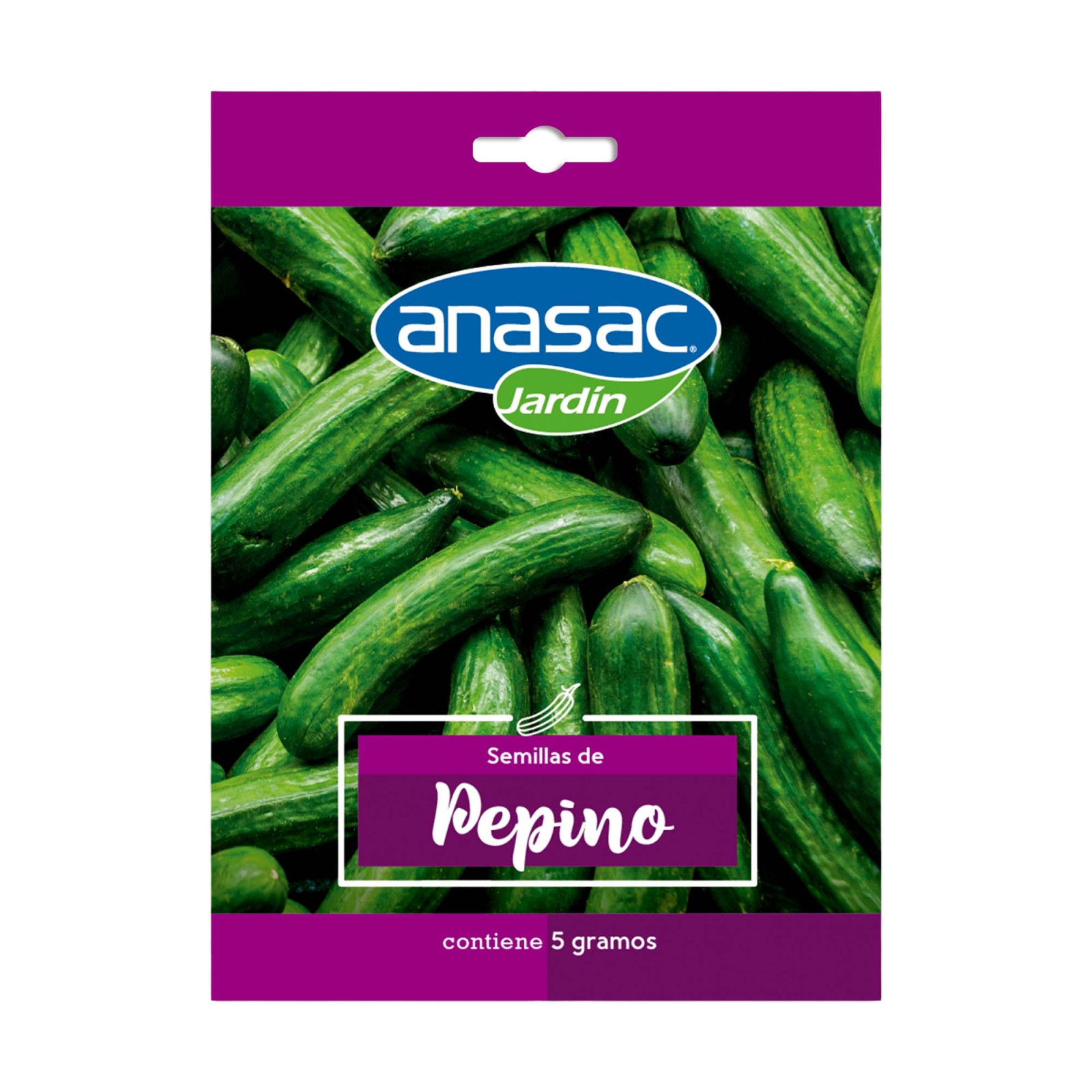 Semilla PEPINO (5 Gr) Anasac